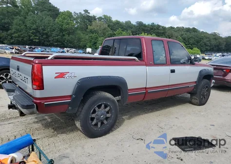 1991 Chevrolet Gmt-400 K1500 z USA, uszkodzony, nr VIN 2GCEK19K6M1210641